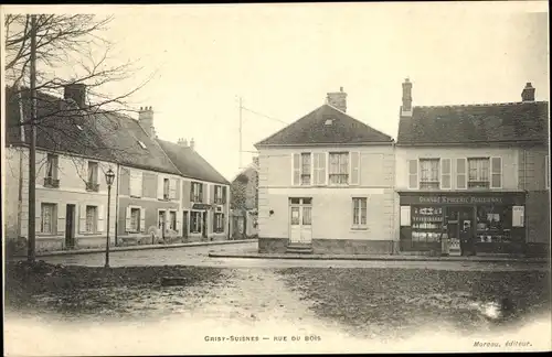 Ak Grisy Suisnes Seine et Marne, Rue du Bois