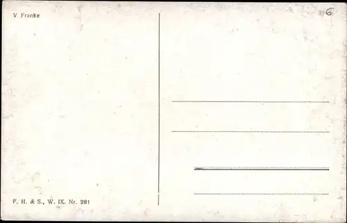 Künstler Ak Franke, Schriftsteller Peter Rosegger, Portrait