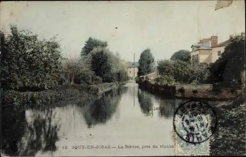 Ak Jouy en Josas Yvelines, La Bievre pres du Moulin