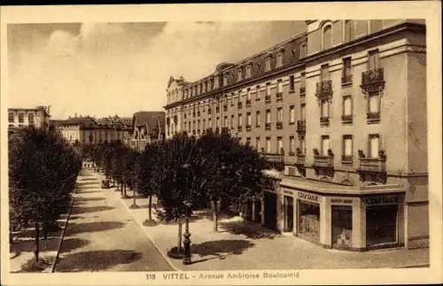 Ak Vittel Lothringen Vosges, Avenue Ambroise Bouloumié