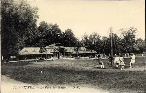 Ak Vittel Lothringen Vosges, Parc des Enfants