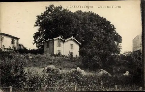 Ak Vicherey Vosges, Chalet des Tilleuls