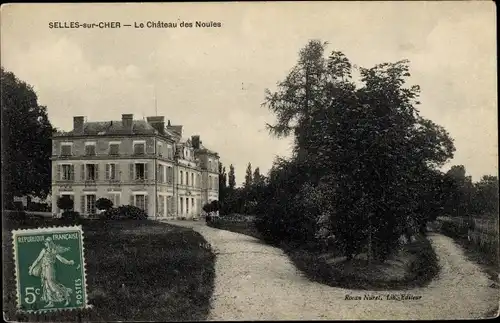 Ak Selles sur Cher Loir et Cher, Château des Nouies