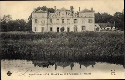Ak Selles sur Cher Loir et Cher, Château des Nouies