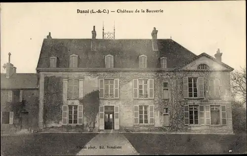 Ak Danzé Loir-et-Cher, Château de la Sauverie