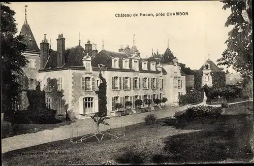 Ak Roconval Eure, Château près de Chambon