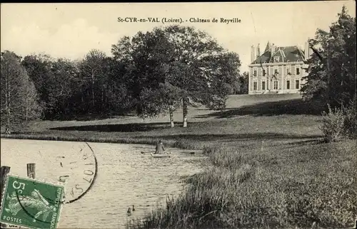 Ak Saint Cyr en Val Loiret, Château de Reyville