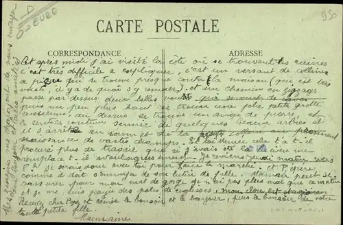 Ak Beaumont le Roger Eure, Rue Chante Reine