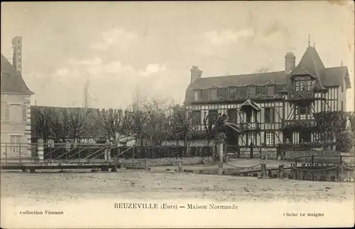 Ak Beuzeville Eure, Maison Normande