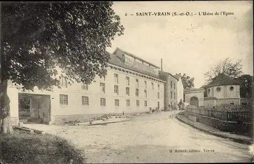 Ak Saint Vrain Essonne, Usine de l´Épine