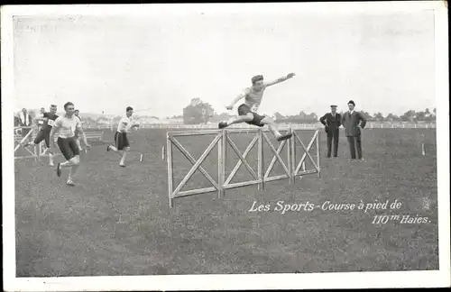 Ak Les Sports, Course à pied de 110m Haies, Hürdenläufer