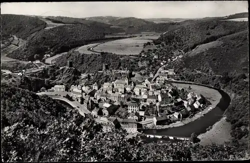 Ak Esch sur Sure Luxemburg, Vue générale, Blick auf den Ort