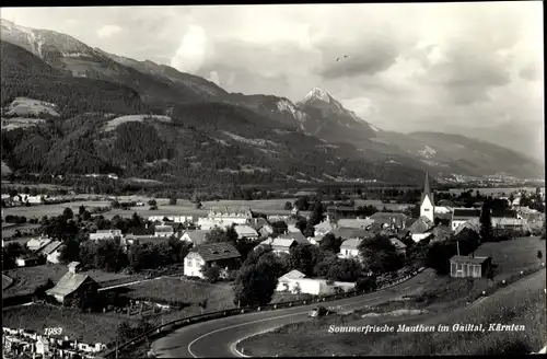 Ak Mauthen in Kärnten, Panorama, Gailtal