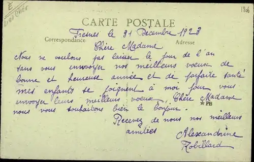 Ak Fresnes Loir-et-Cher, l´Église