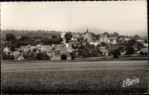 Ak Saint Agnan Yonne, Vue generale