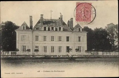 Ak Guilbaudon Yonne, Le Chateau