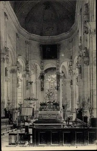 Ak Cravant Yonne, Interieur de l'Eglise, Le Choeur