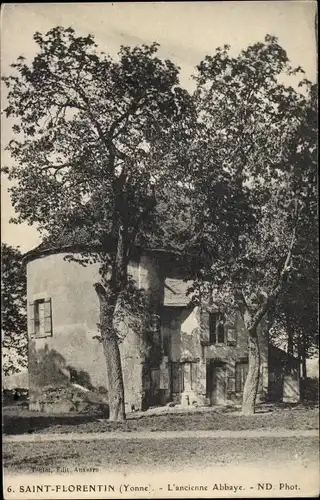 Ak Saint Florentin Yonne, L'Ancien Abbaye