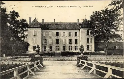 Ak Vornay Cher, Château de Soupize