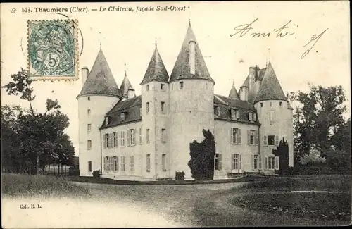 Ak Thaumiers Cher, Le Château