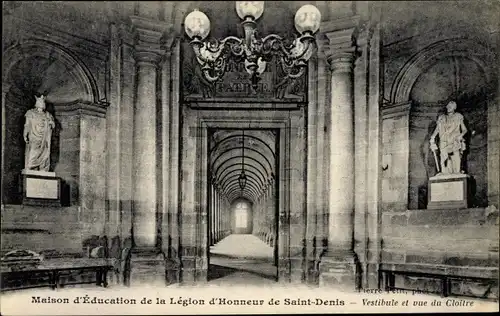 Ak Saint Denis Seine Saint Denis, Maison d´éducation de la Légion d´Honneur