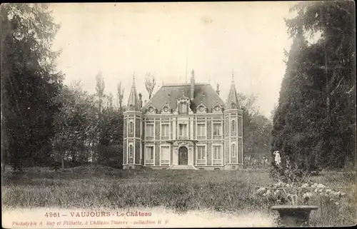 Ak Vaujours Seine Saint Denis, Le Château