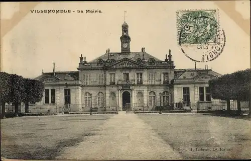 Ak Villemomble Seine Saint Denis, La Mairie