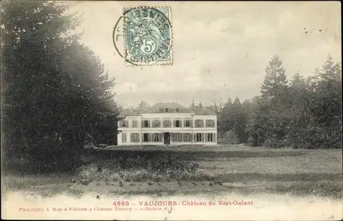 Ak Vaujours Seine Saint Denis, Château de Vert Galant