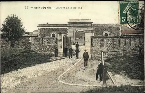 Ak Saint Denis Seine Saint Denis, Fort de la Briche