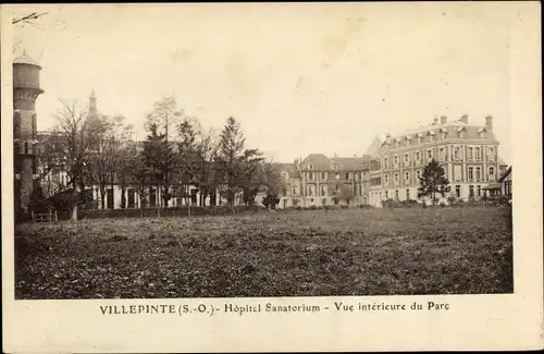 Ak Villepinte Seine-Saint-Denis, Hôpital Sanatorium, Le Parc