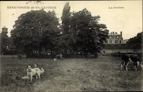 Ak Villepinte Seine-Saint-Denis, Hôpital Sanatorium, La Prairie