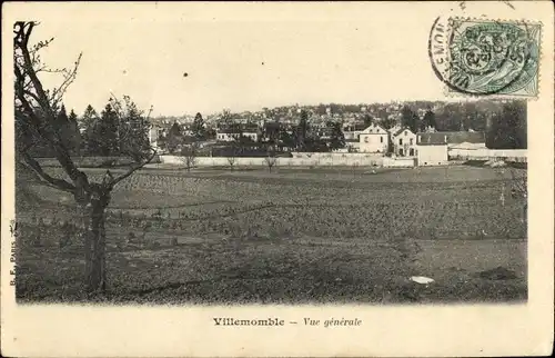 Ak Villemomble Seine Saint Denis, Vue Générale