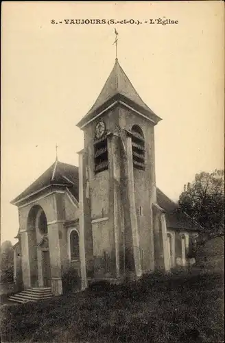 Ak Vaujours Seine Saint Denis, L´Église