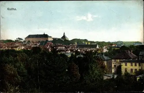 Ak Gotha in Thüringen, Gesamtansicht