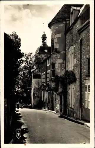 Ak Vézelay Yonne, Vieilles Maisons