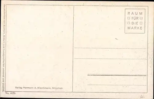 Künstler Ak Schiestl, Matthäus, Tiroler Landschaft, Spaziergänger