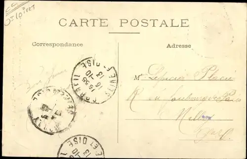 Ak Pithiviers Loiret, Rue de Services, Musée