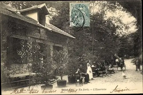 Ak Saint Leu la Forêt Val d'Oise, L´Eauriette