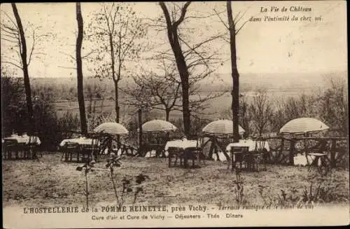 Ak Vichy Allier, Rue de Paris, Hostellerie de la Pomme Reinette