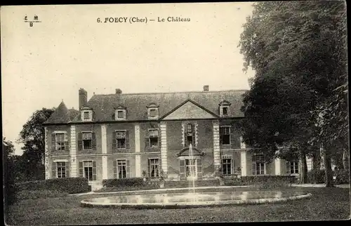 Ak Foëcy Cher, Le Château