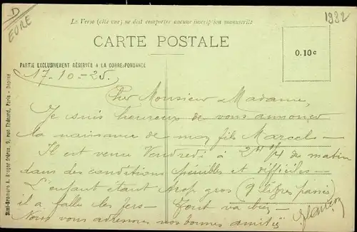 Ak Nonancourt Eure, Grande Rue, Antiquités