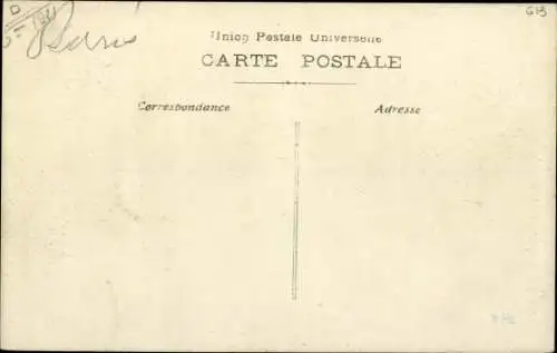 Ak Colombes Hauts de Seine, Inondations de 1910, Villa Reine Henriette