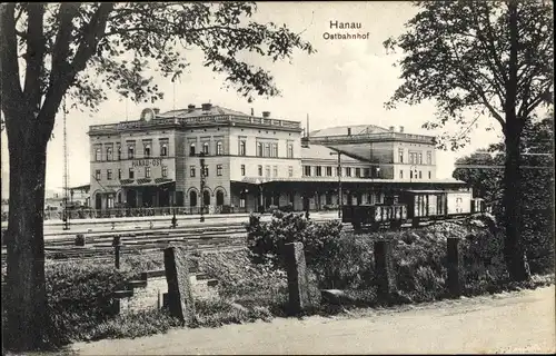 Ak Hanau am Main, Ostbahnhof