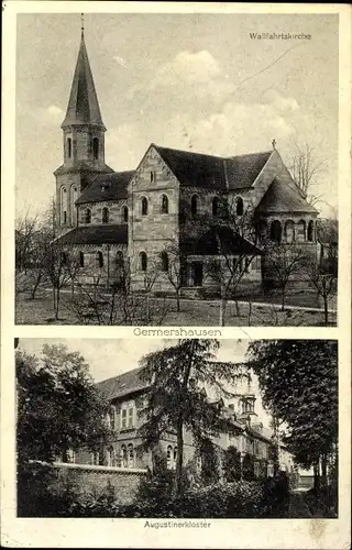 Ak Germershausen Niedersachsen, Wallfahrtskirche, Augustinerkloster