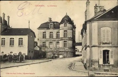 Ak Courson Yonne, Le Château