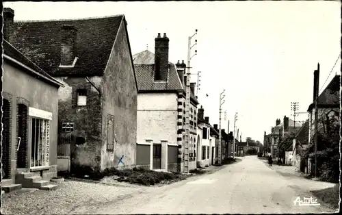 Ak Chailley, Yonne, Route de Vénizy