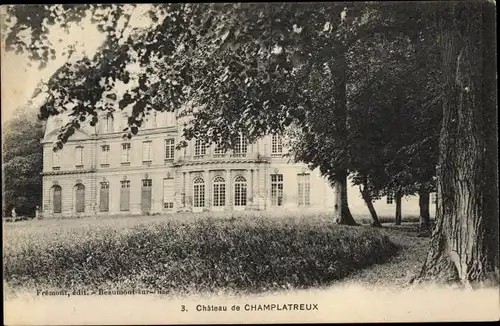 Ak Épinay-Champlâtreux Val d´Oise, Château