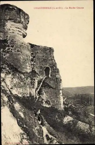 Ak Chantemesle Val d´Oise, La Roche Géante