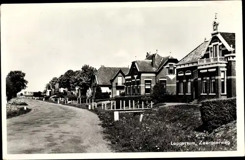 Ak Loppersum Groningen, Zeerijperweg