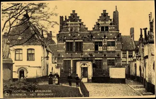 Ak Kortrijk Courtrai Westflandern, Le Beguinage